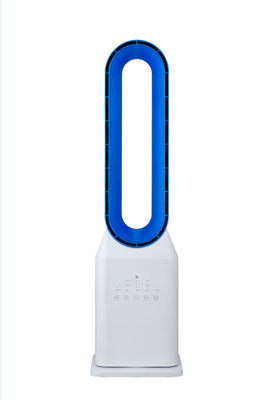 CETL Yaygın Salınımlı Bladeless Dikili Elektrikli Fan 8H Zamanlayıcı LED Ekran