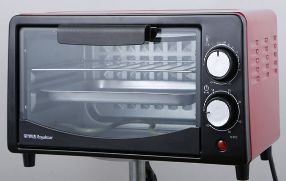 Broiler Tezgahüstü Konveksiyonlu Elektrikli Tost Makinesi Fırını 10'u Bir Arada Tost Pizza ve Rotisserie 750W