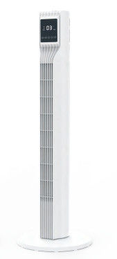 Zamanlayıcı 24 ft / s Hız ile 110V Beyaz Kapalı Ev Dikili Elektrikli Fan Kule Fanı